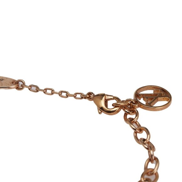 LOUIS VUITTON Pink Heart Necklace